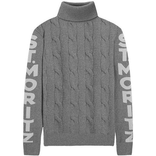 Mc2 Saint Barth felpe senza cappuccio uomo Mc2 Saint Barth - fisherman st moritz 15m15ml - grigio