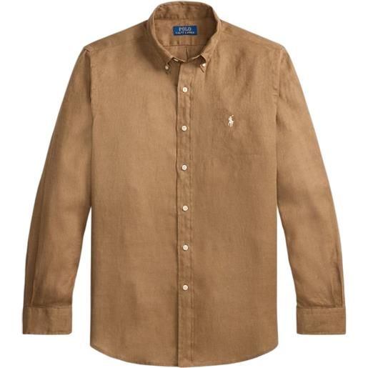 Ralph Lauren camicie casual uomo Ralph Lauren - cubdppcs long sleeve sport shirt - marrone