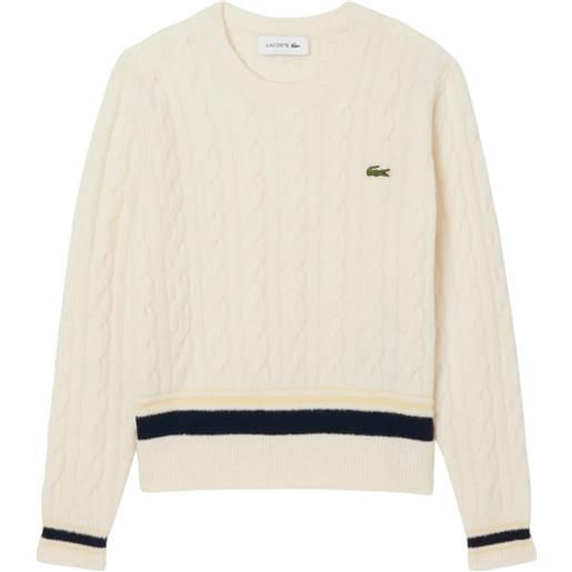 Lacoste maglie donna Lacoste - pullover - bianco