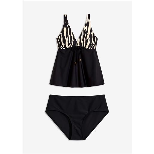 bonprix tankini (set 2 pezzi)-beige