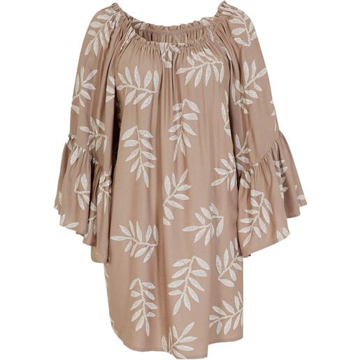 bonprix tunica copricostume-marrone