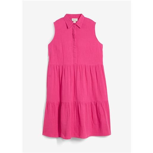 bonprix abito tunica in vaporosa mussola-fucsia