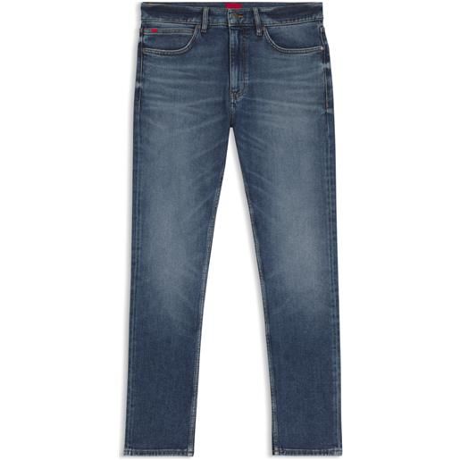 HUGO jeans slim fit in denim elasticizzato blu, blu
