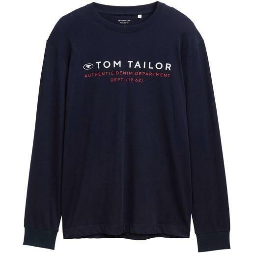bonprix maglia tom tailor a maniche lunghe-blu
