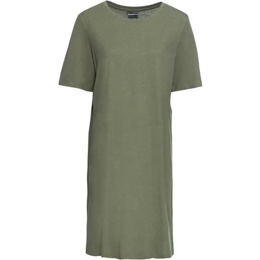 bonprix abito oversize di jersey-verde