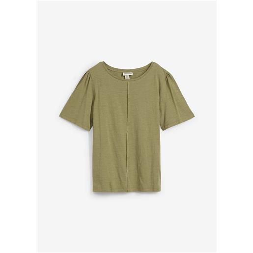 bonprix t-shirt in puro cotone-verde