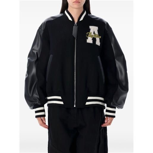 The Attico bomber varsity - nero