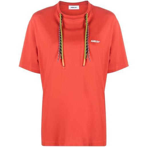 AMBUSH t-shirt con stampa - rosso