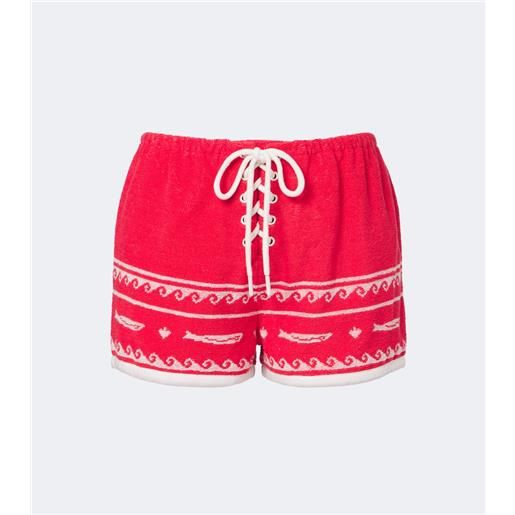 Posse shorts cody in spugna di cotone