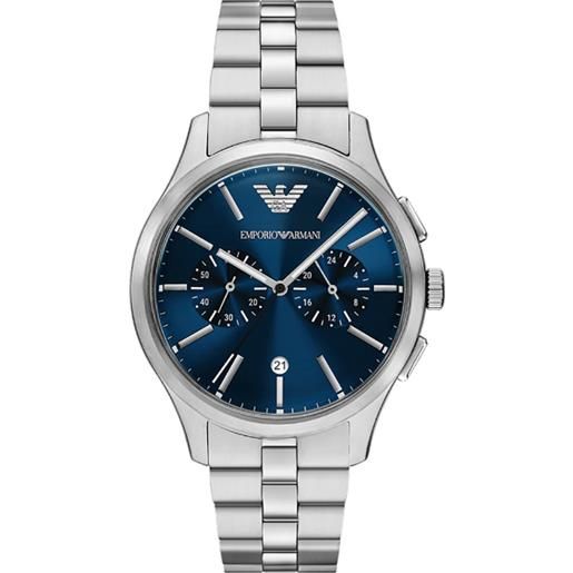 Armani orologio acciaio uomo emporio armani