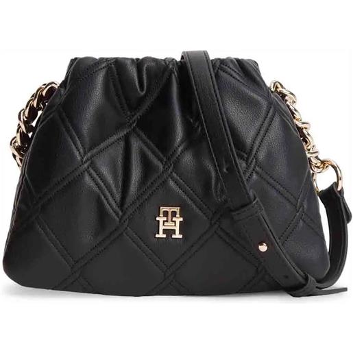 TOMMY HILFIGER tracolla donna - TOMMY HILFIGER nero - aw0aw18718