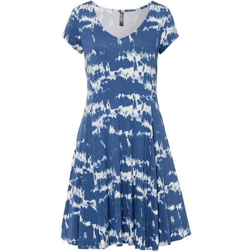 bonprix abito in maglina di viscosa fluente-blu