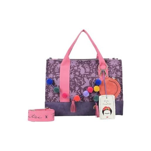 Zaino Frida Kahlo Compatto Da 12L, Perfetto Per Tutti I Giorni, Con Tasche Porta IPad E Tasca Antifurto - 3