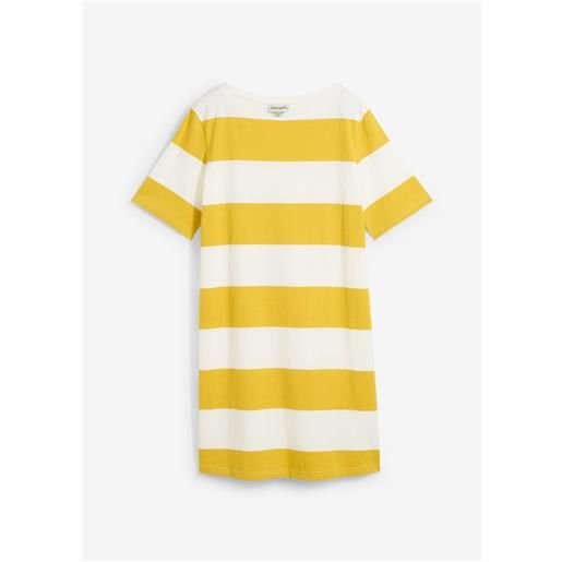 bonprix abito in jersey di puro cotone biologico-giallo