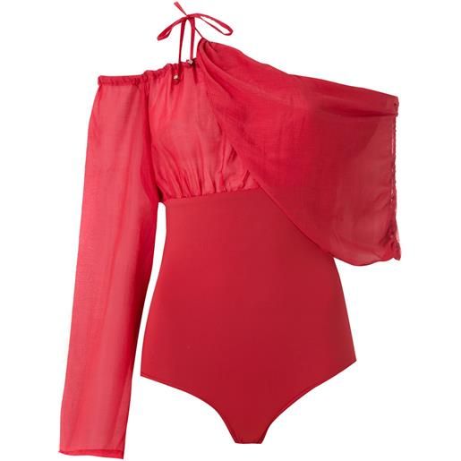 Amir Slama body monospalla - rosso