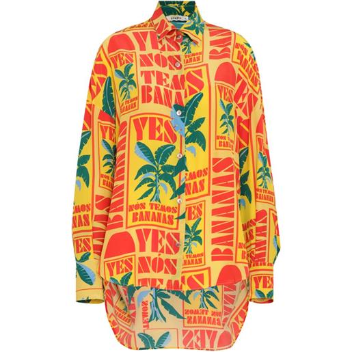Amir Slama camicia con stampa - giallo