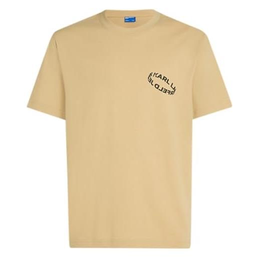 KARL LAGERFELD JEANS uomo regular multi ring t-shirt croissant s