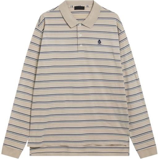 Prada camicia a righe a maniche lunghe - toni neutri