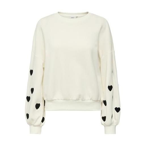 ONLY onlmacy l/s o-neck box cc swt, ballerino di nuvola, s
