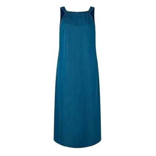 Pepe Jeans lyla vestito, blu (denim), xl donna