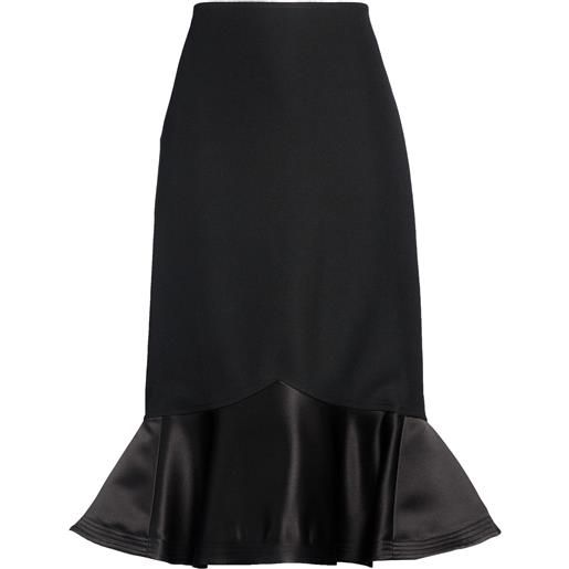 FENDI - gonna midi - nero