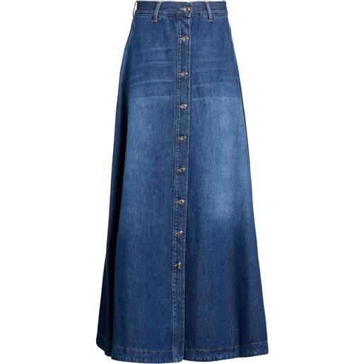 (+) PEOPLE - gonna jeans - blu