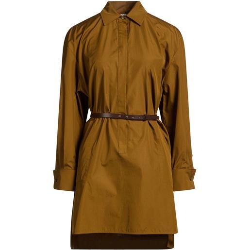 MAX MARA - vestito chemisier - verde militare