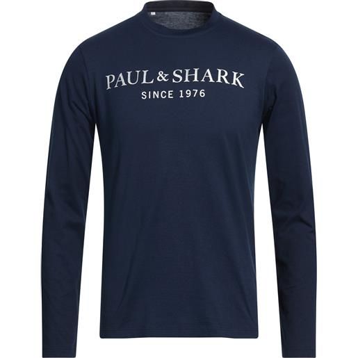 PAUL & SHARK - t-shirt - blu navy