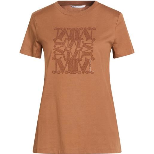 MAX MARA - t-shirt - marrone