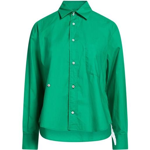 WEAR CISSA - camicie e bluse tinta unita - verde