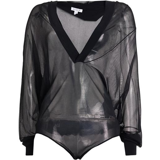 ALAÏA - body - nero