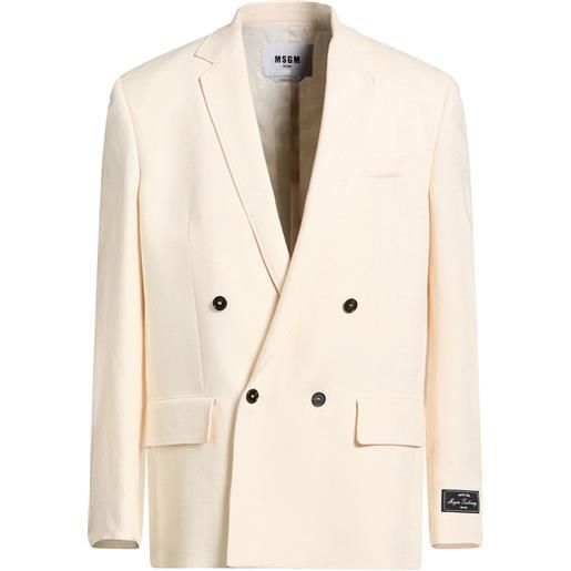 MSGM - blazer - avorio