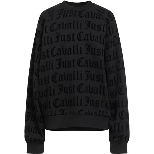 JUST CAVALLI - felpa - nero