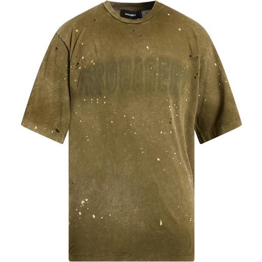 DSQUARED2 - t-shirt - verde militare