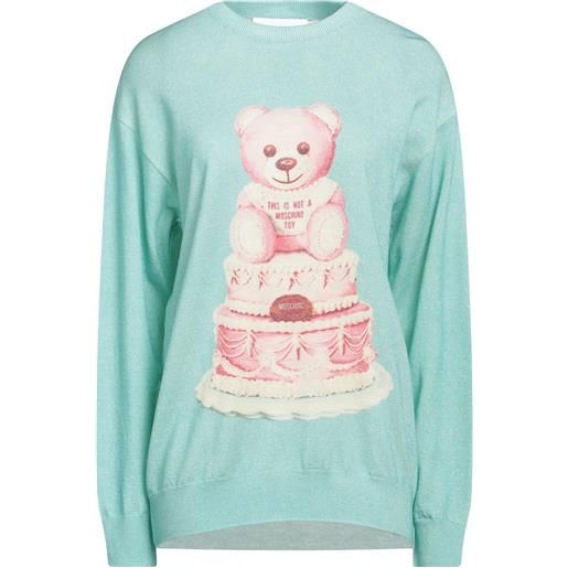 MOSCHINO - pullover - celeste