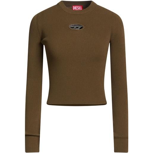 DIESEL - pullover - verde militare