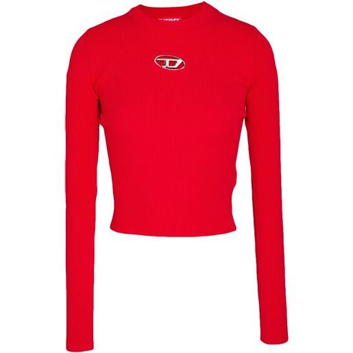 DIESEL - pullover - rosso