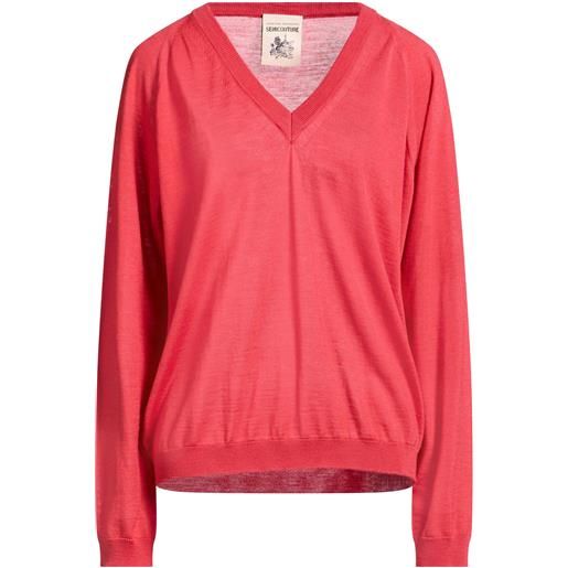 SEMICOUTURE - pullover - corallo