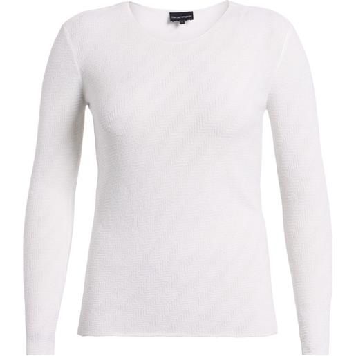 EMPORIO ARMANI - pullover - off white