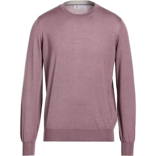 BRUNELLO CUCINELLI - maglia in cachemire - malva