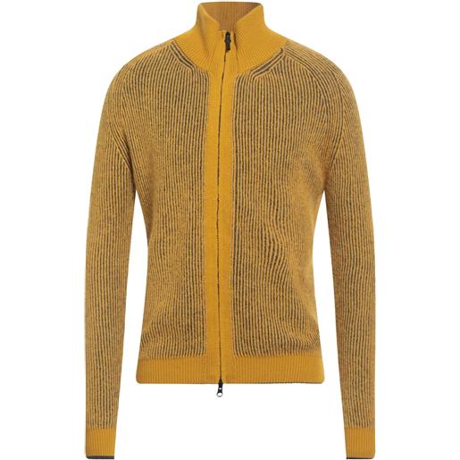 ALPHA STUDIO - cardigan - senape
