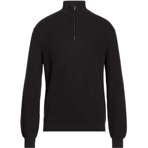 AGNONA - maglia con zip - nero