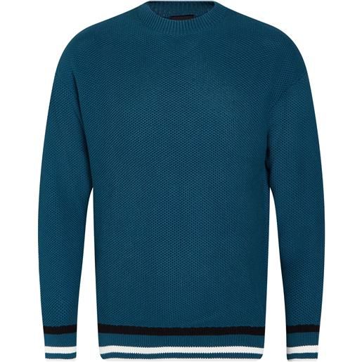 ARMANI EXCHANGE - pullover - verde petrolio