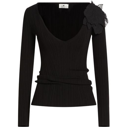 ELISABETTA FRANCHI - pullover - nero