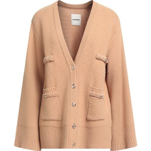 SANDRO - cardigan - cammello