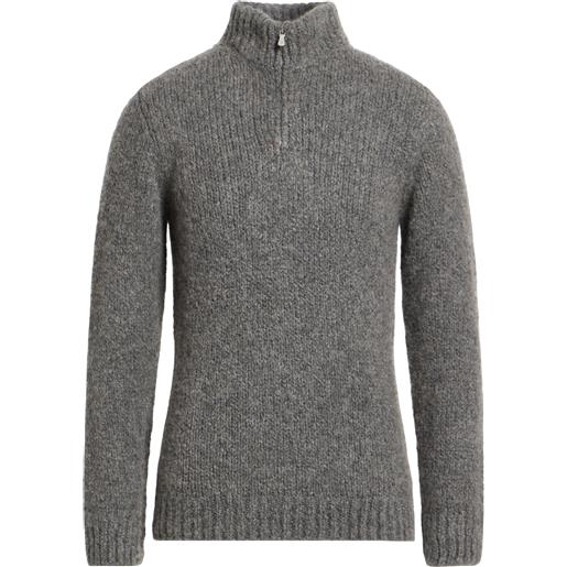 ELEVENTY - maglia con zip - grigio