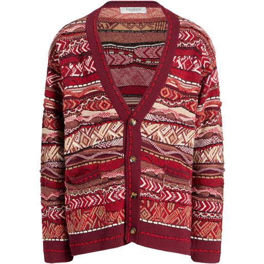 LANEUS - cardigan - bordeaux