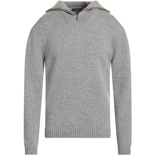 DANIELE FIESOLI - maglia con zip - grigio chiaro