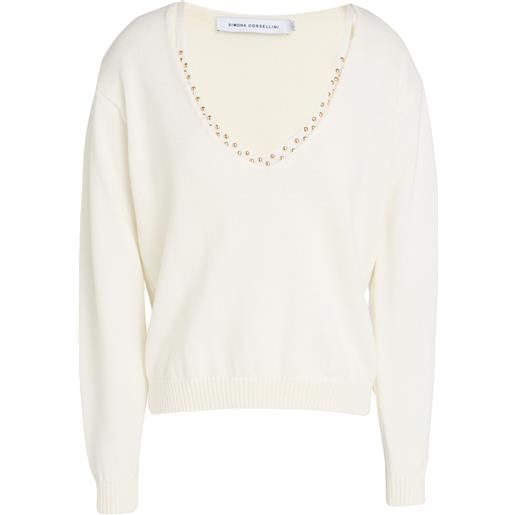 SIMONA CORSELLINI - pullover - avorio