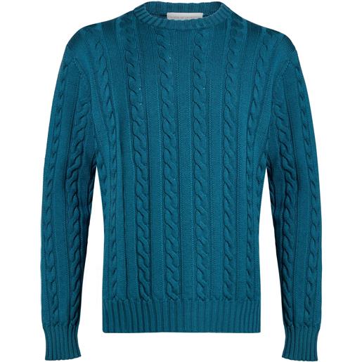 FILIPPO DE LAURENTIIS - pullover - verde petrolio
